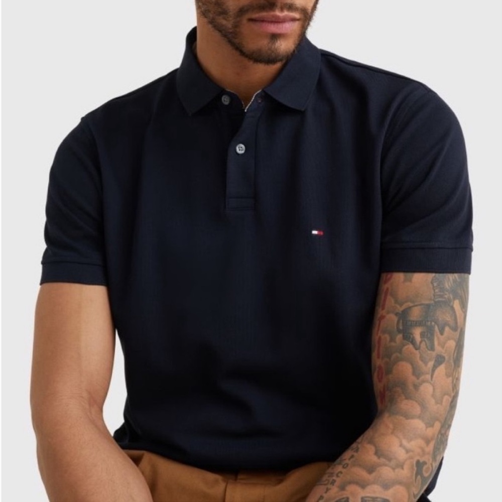 TH Polo Shirt in Navy